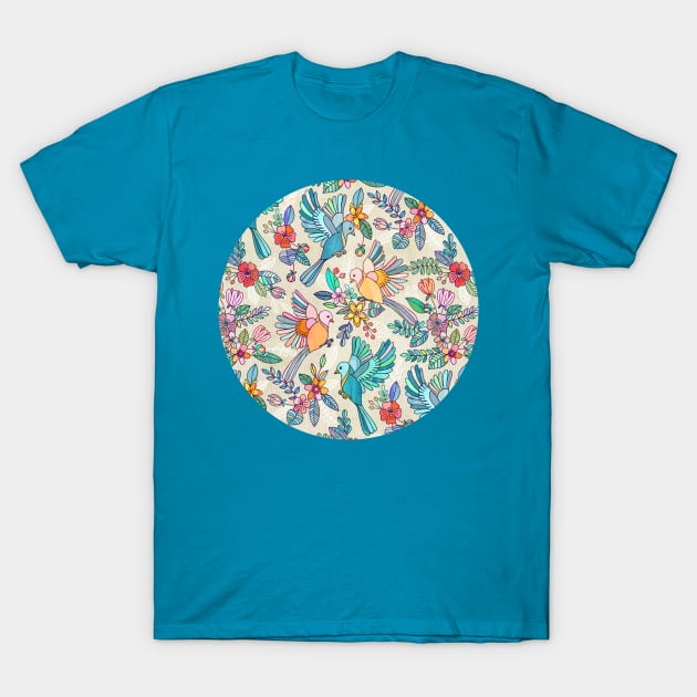 Whimsical Summer Flight T-Shirt by micklyn